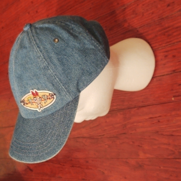 The Powerpuff Girls Embroidered Denim Baseball Cap - Picture 3 of 10